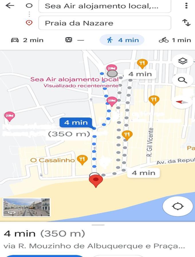 Sea Air Alojamento Local Назаре Екстериор снимка
